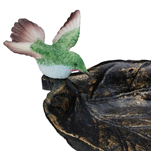 Vogelbadje gietijzer op paal