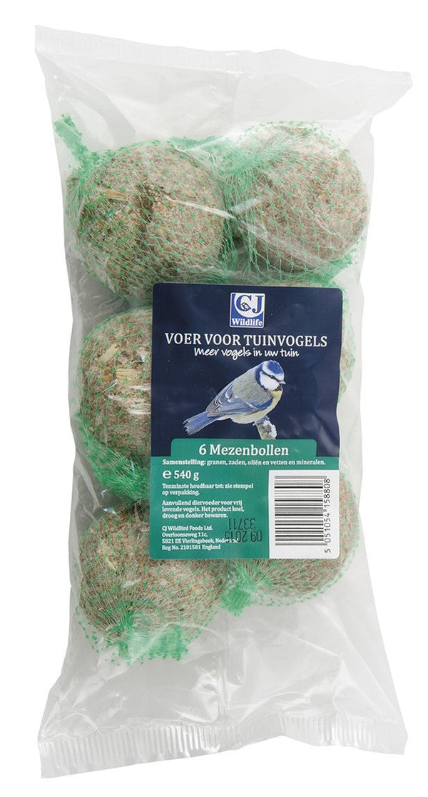 CJ vetbollen 6st (in folie)