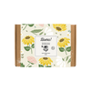 Gift Box Small "Hoera!" met 7 Zonnebloem Mix Zaadbommetjes