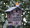 Vogelhuisje Fjällstugan 2-in-1 Lariks-hout | Wildlife Garden