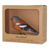 Vogelbeeldje Vink – Handgesneden Houten Decoratievogel | DecoBird Wildlife Garden – foto 3