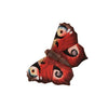 Decoratief Vlinderbeeldje Dagpauwoog – Houten Tuindecoratie | Wildlife Garden