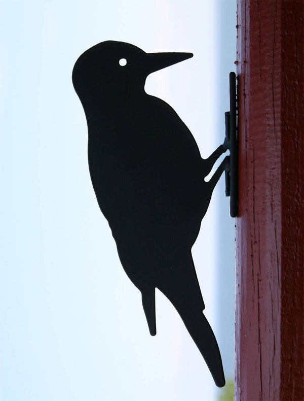 Silhouet – Bonte Specht – Metalen wanddecoratie voor tuin & balkon