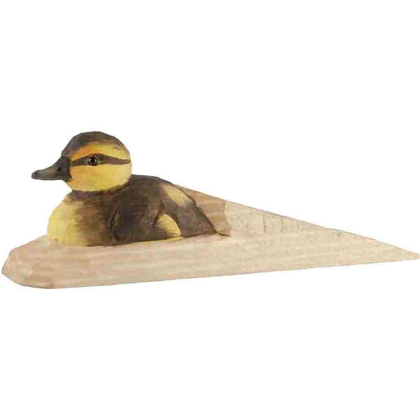 Houten Deurstopper Eendje - Handgesneden Vogeltje | Wildlife Garden