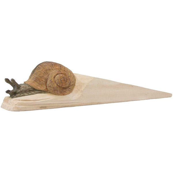 Houten Deurstopper Wijngaardslak - Decoratief & Functioneel | Wildlife Garden