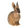 Houten Konijn Beeldje Tuindecoratie - Handgesneden DecoAnimal | Wildlife Garden