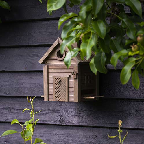 Vogelhuisje Groene Omber 2-in-1 Multiholk | Wildlife Garden