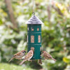 Hangende Vogelvoedersilo Groen - Combi Voederhuis | Wildlife Garden