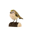 Houtgesneden Vogelbeeld Goudhaantje – DecoBird | Wildlife Garden