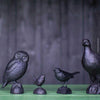 Gietijzeren Vogelbeeldje Uil - Decoratief Tuinbeeld | Wildlife Garden