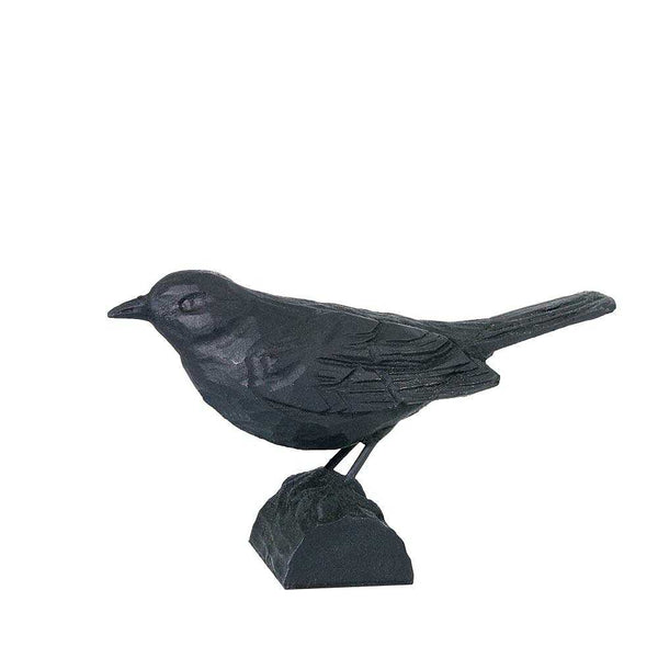 Gietijzeren Vogelbeeldje Merel - Tuin- en Huisdecoratie | Wildlife Garden