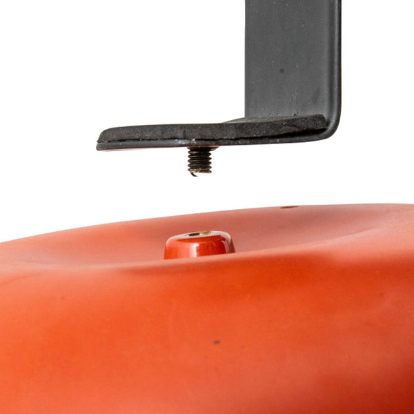 Balkon Voederschaal Balus (terracotta) – Compacte voederschaal met klem voor balkons