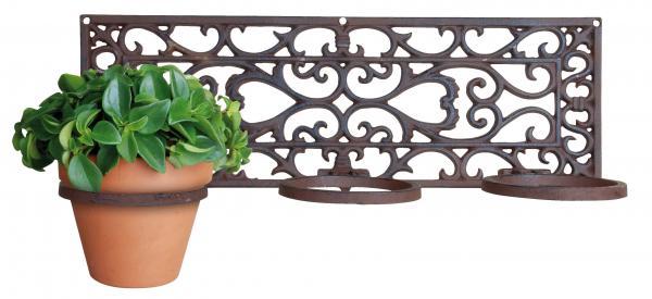 Bloempothanger Klassiek voor 3 Potten – Wandrek Victoriaans | Esschert Design