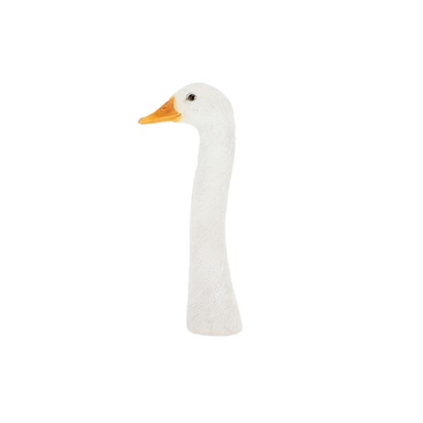 Ganzenhals tuinsteker