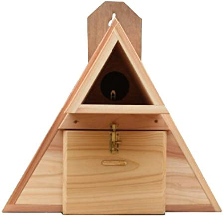 Steenuilenkast Handgemaakt FSC-hout met Cameraclip | Wildlifeworld