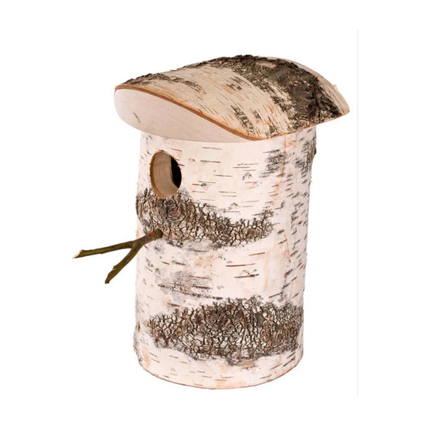 Vogelhuisje Berkenstam Groot 45mm | Tuinrijk