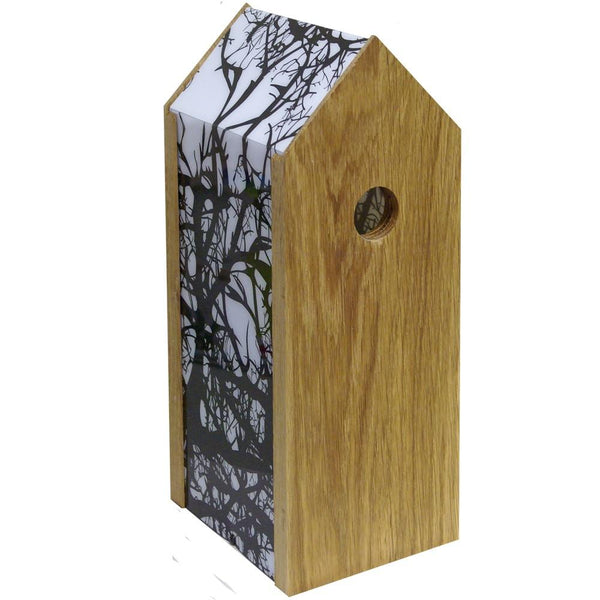 Nestkast Twigs Eikenhout Kunststof Dak | Esschert Design