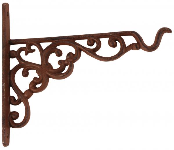 Gietijzeren Hanging Basket Haak S met Krullen – Plantenhanger | Esschert Design