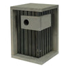 Nestkast Sofia Grenenhout Grijs 32mm