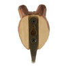 Kledinghaak Bruine Beer – Decoratieve Houten Wandhaak | Wildlife Garden