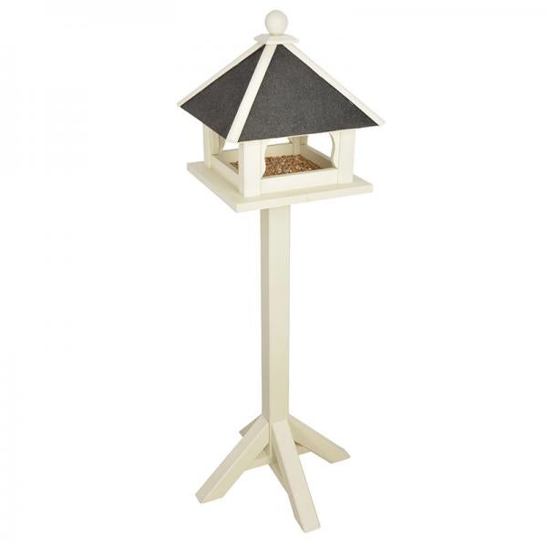 Vogelvoederhuis op Poot Wit - Voedertafel voor Tuinvogels | Esschert Design