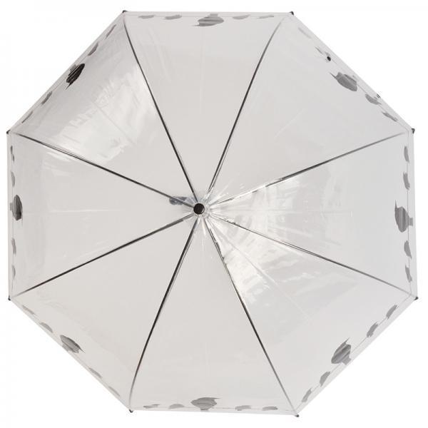 Transparante Paraplu met Vogels op Draad – Regenparaplu 83 cm | Esschert Design – foto 2