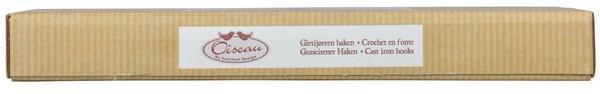 Gietijzeren Wandhaak Vogels op een Rij – 4 Haken in Giftbox | Esschert Design