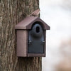 Nestkast Bilbao WoodStone bruin ovale invliegopening