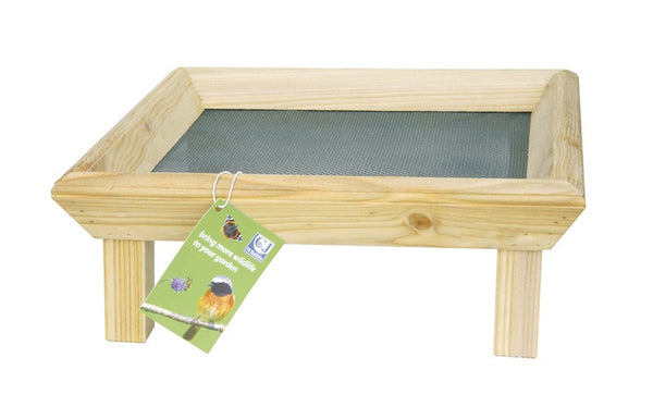 Grondvoedertafel voor Tuinvogels – Onkruidwerend Vogelvoederplateau | CJ Wildlife