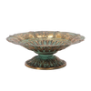 Aged Metal vogelbad S