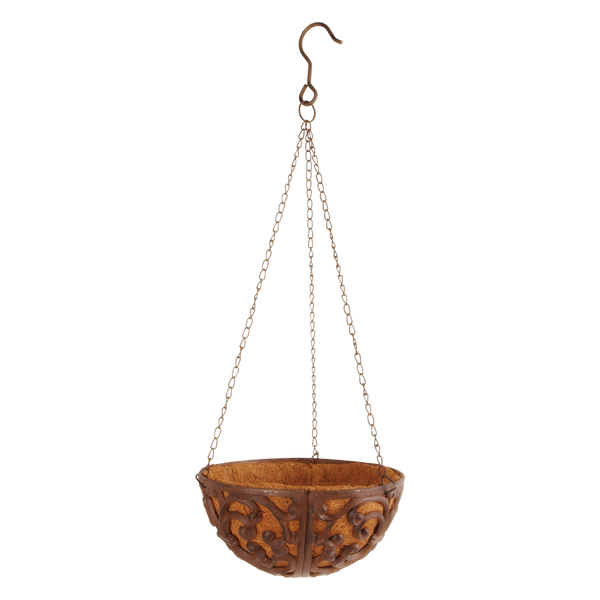 Hanging basket met cocos 25cm S