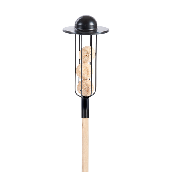 Vetbollenautomaat op paal