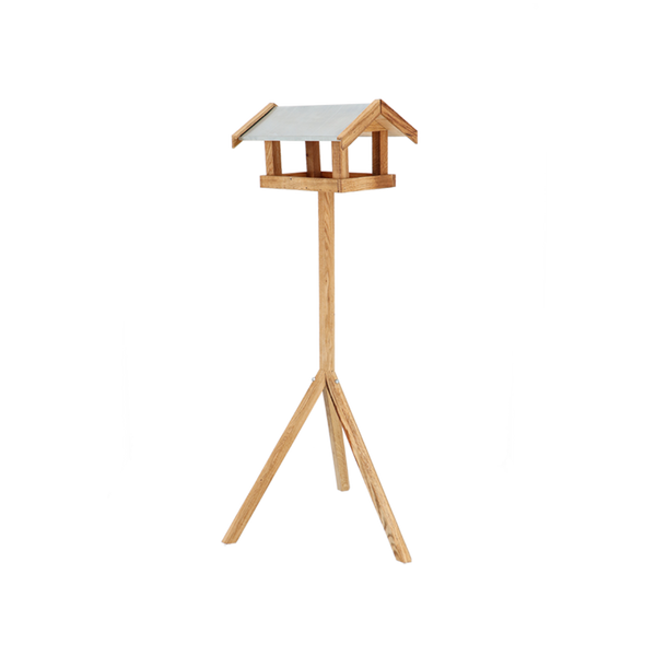 Voedertafel eiken rechthoekig