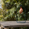 Vogelvoederstandaard met vogel S