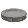 Vogelbad graniet rond L