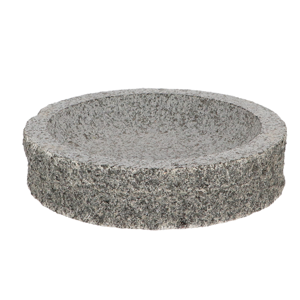 Vogelbad graniet rond S