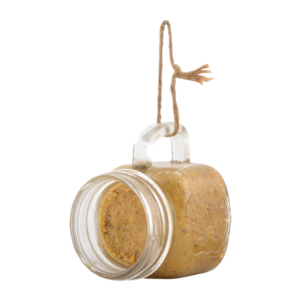 Vogelpindakaas tuinmok