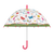 Kinderparaplu doorzichtig vlinders