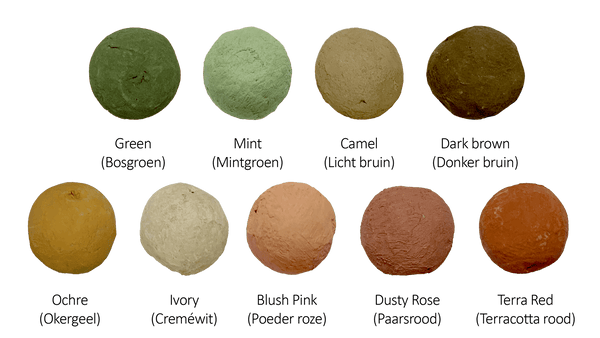 Blossombs - kraft zak Green