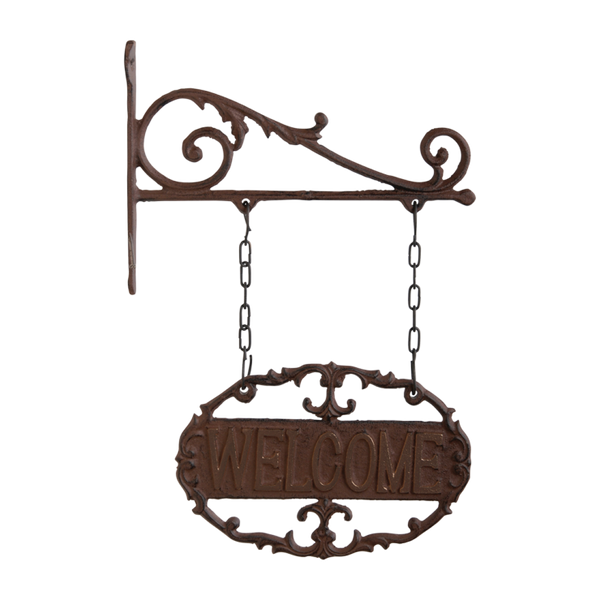 Welkombordje met haak