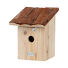 Esschert Design Nestkast Koolmees – Boomschorsdak, 20×21×24,5 cm