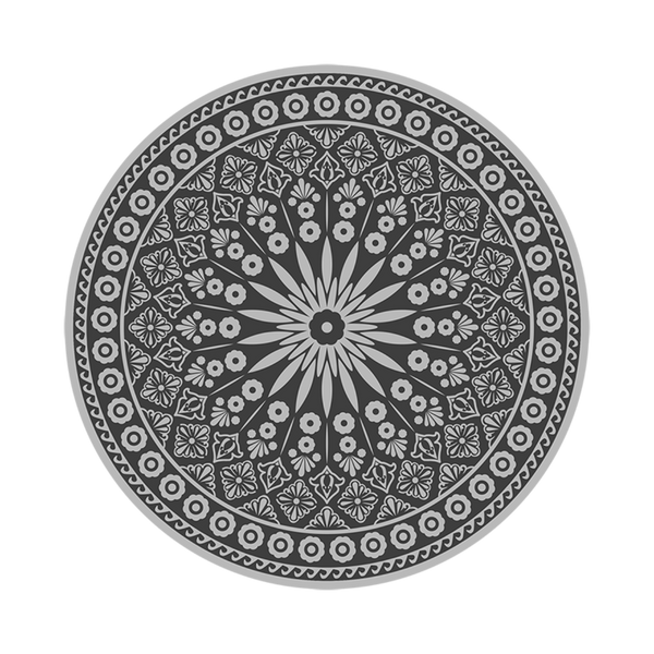 Rond tuintapijt
