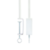 Tafelklem wit