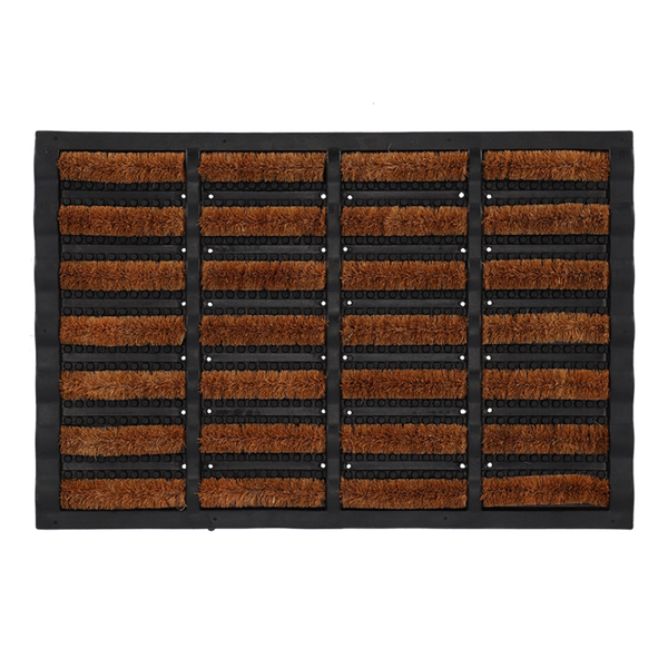 Deurmat voetveger kokos/rubber