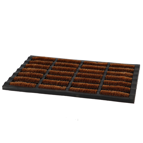 Deurmat voetveger kokos/rubber