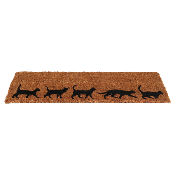 Deurmat kokos katten