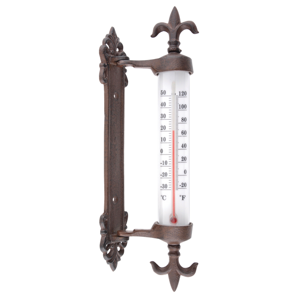 Kozijnthermometer gietijzer