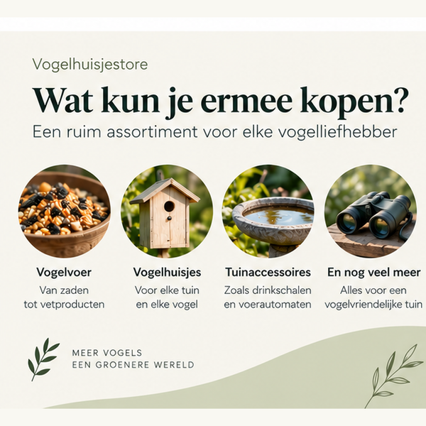 Vogelhuisjestore Cadeaubon | Digitaal cadeau voor vogelliefhebbers – foto 3