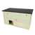 Esschert Design Egelhuis XL – FSC-houten egelhuis 78,5×38,5×41,5 cm