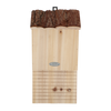 Esschert Design Vleermuiskast Boomschorsdak – Houten vleermuiskast 19,5×15,5×39,5 cm